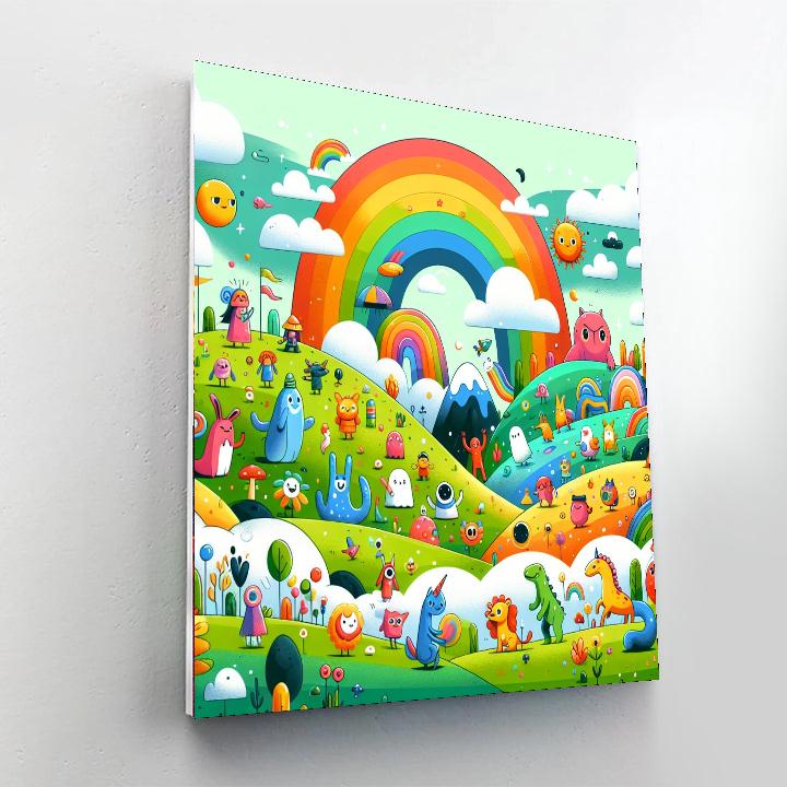 World Of Imagination Paint By Numbers