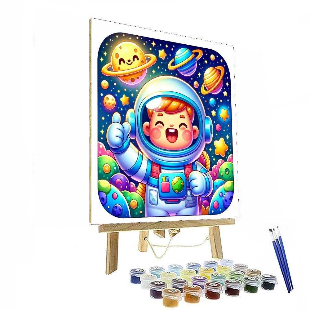Super Space Explorer Numbered Painting Kits