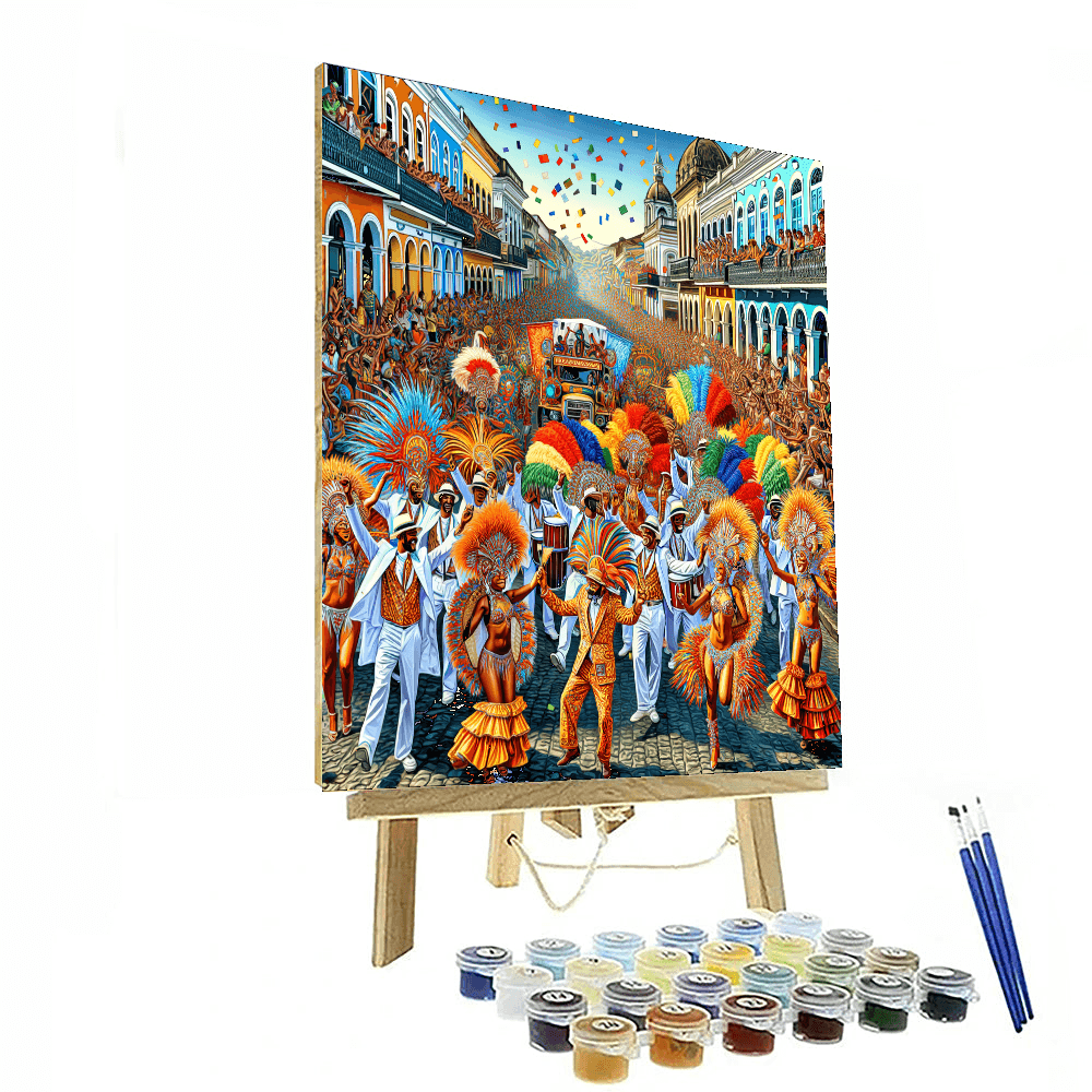 The Carnival Of Salvador Paint By Color