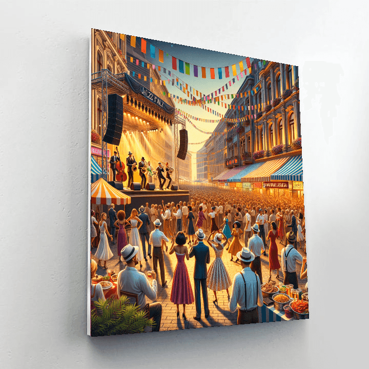 Montreal Jazz Festival - Canada Paint By Numbers Art
