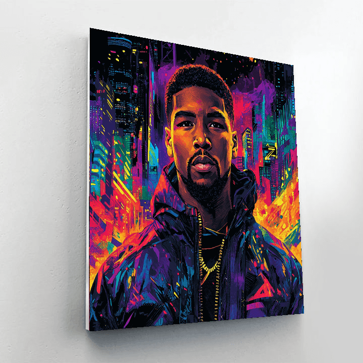 Michael B. Jordan: The Rising Star Of Empowerment Painting Number Kit