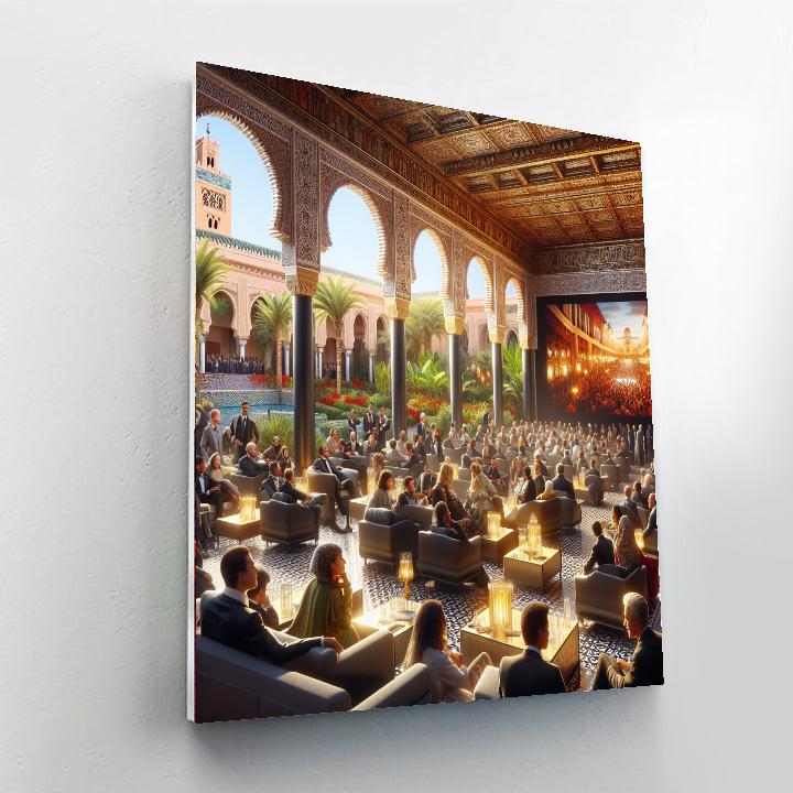 Marrakech International Film Festival - Marrakech Paint By Numbers Kits