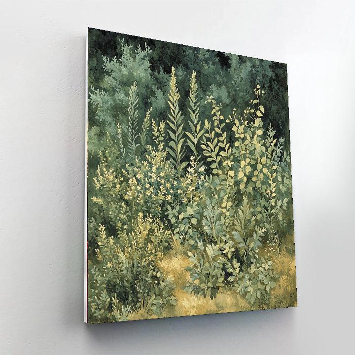 Leonardo Da Vinci Inspired Wonders Of The Underbrush  DIY Paint By Numbers