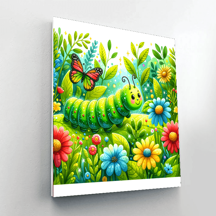 Curious Caterpillar Journey Paint By Color