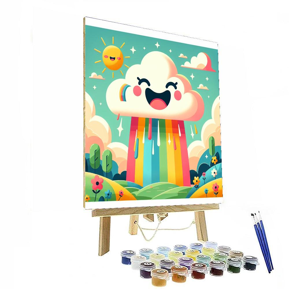 Giggling Cloud Numbered Painting Kits