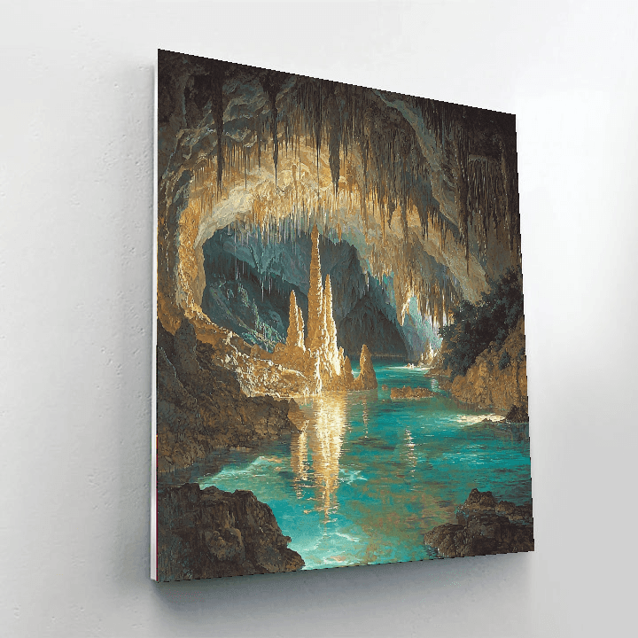 Crystal Caves - Bermuda Paint By Numbers