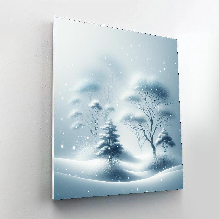 A Winter's Embrace Paint By Number