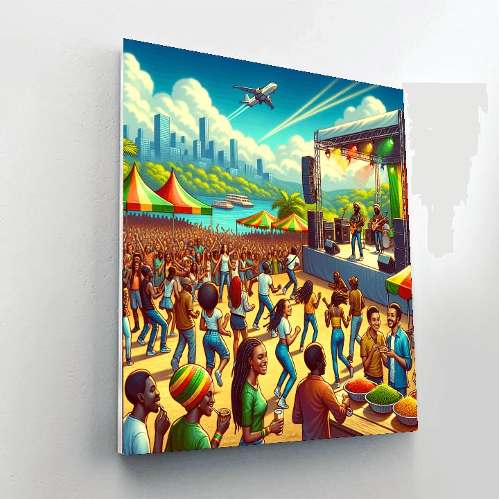 Kingston Music Festival Paint By Numbers Kits