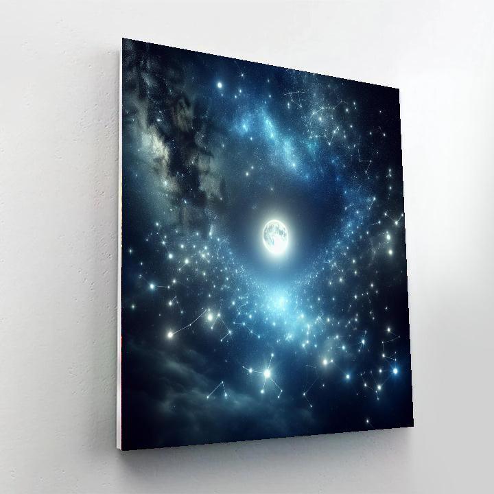 Cosmic Constellation Journey Paint By Color