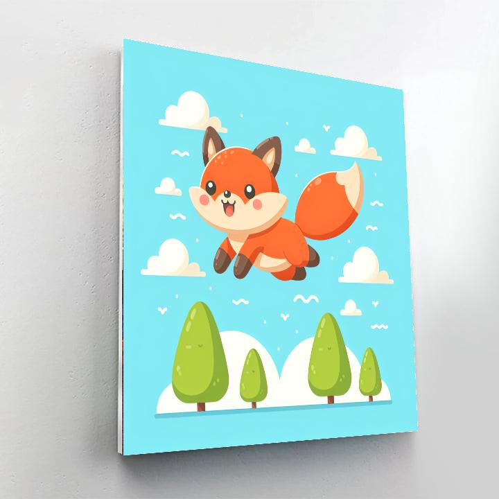 Fantastic Flying Fox Paint By Color