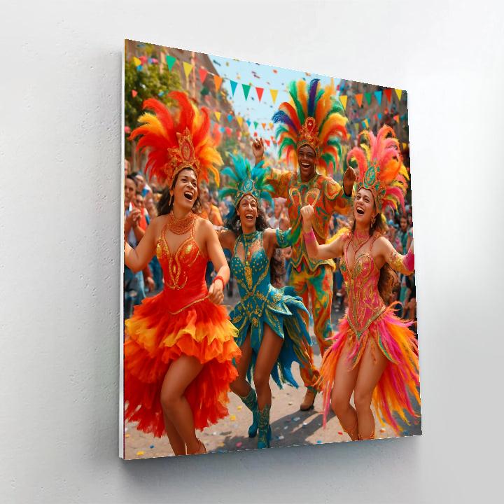 Jubilant Carnival Numbered Painting Kits