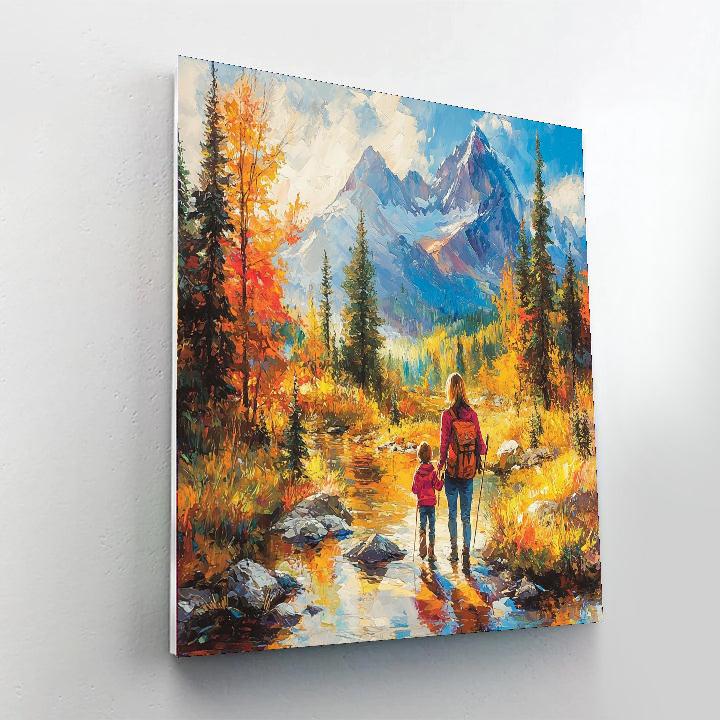 Mother And Me Adventure Paint By Numbers