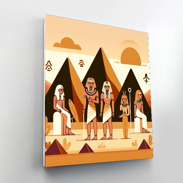 Ancient Pharaoh's Quest Paint By Color