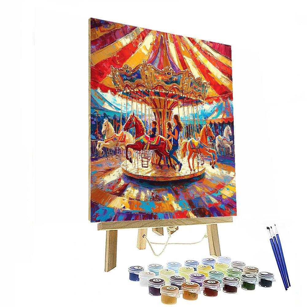 Carousel Dreams Paint By Numbers