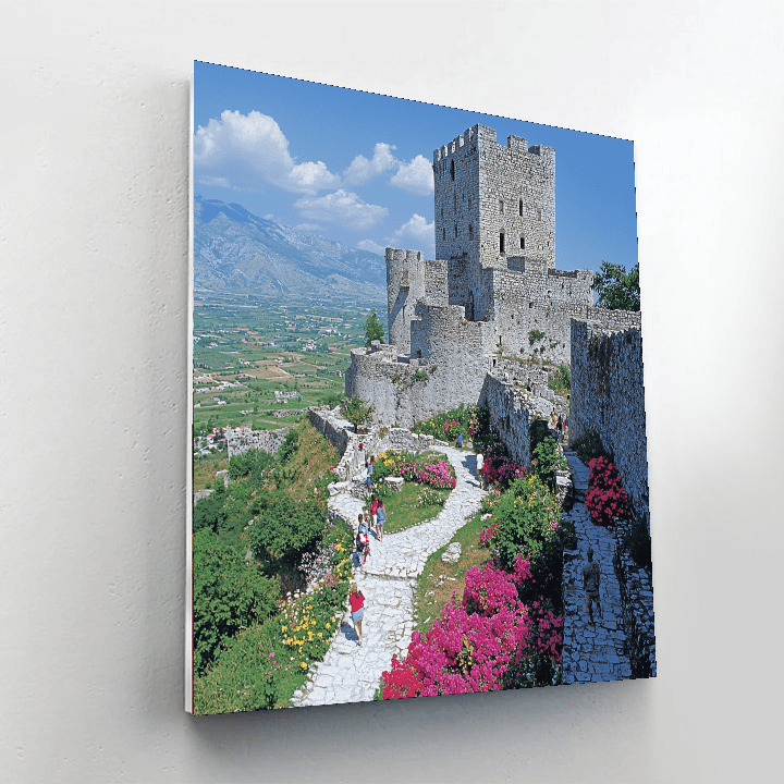 Gjirokastër Castle DIY Paint By Numbers