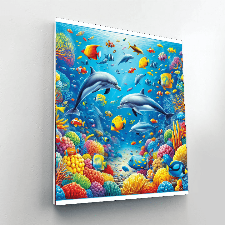 Vibrant Ocean Adventure Paint By Numbers Kits