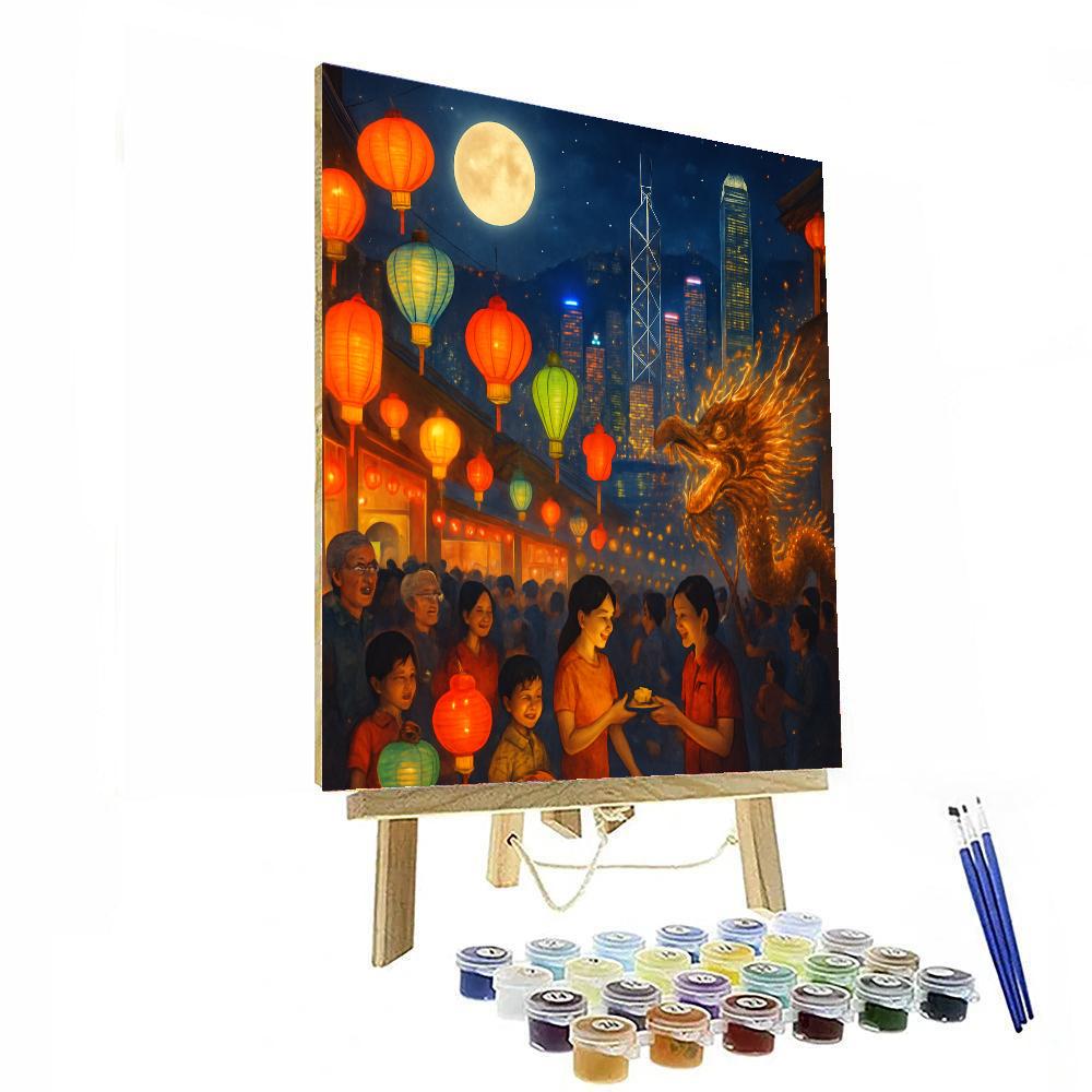 Mid-autumn Festival - Hong Kong, China Numbered Painting Kits
