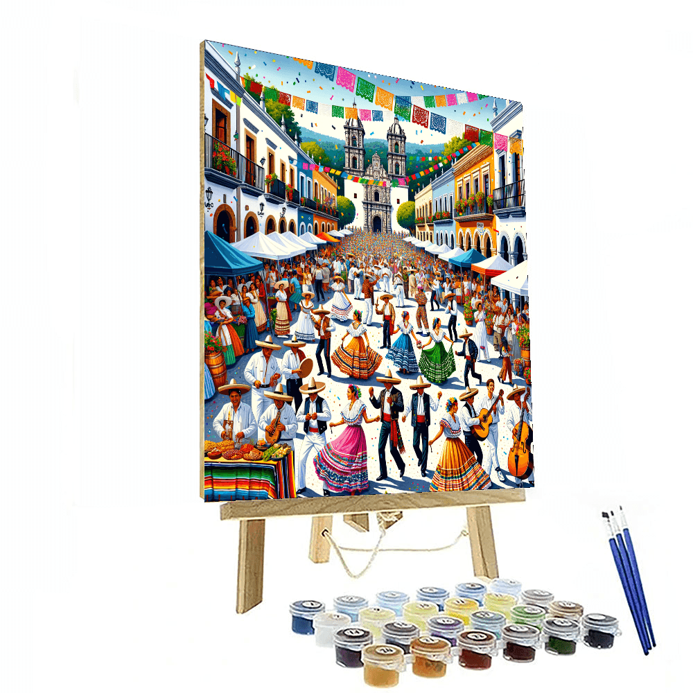 Pahuatlan Carnival - Pahuatlan, Mexico Paint By Number