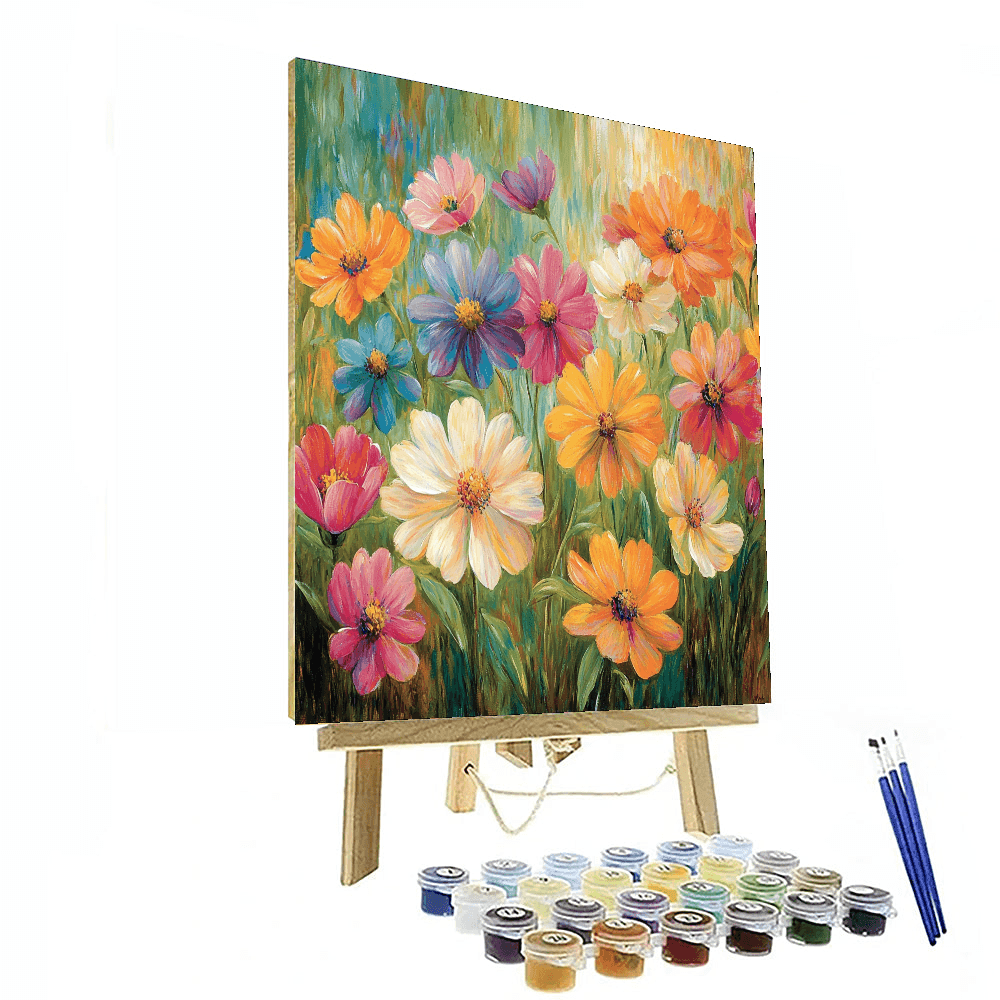 Pierre-Auguste Renoir Inspired The Joy Of Spring  Paint By Color