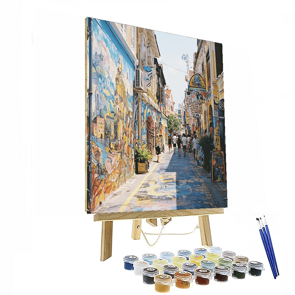 Penang Street Art - George Town Paint By Numbers Kits