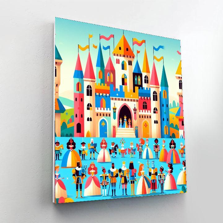 Royal Castle Celebration Paint By Number