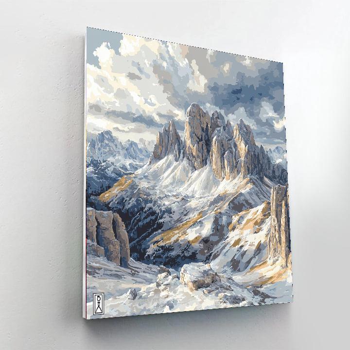 Michelangelo Inspired Majestic Pinnacle  Numbered Painting Kits