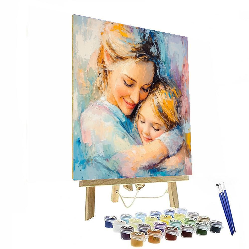 Embraced In Love Numbered Painting Kits