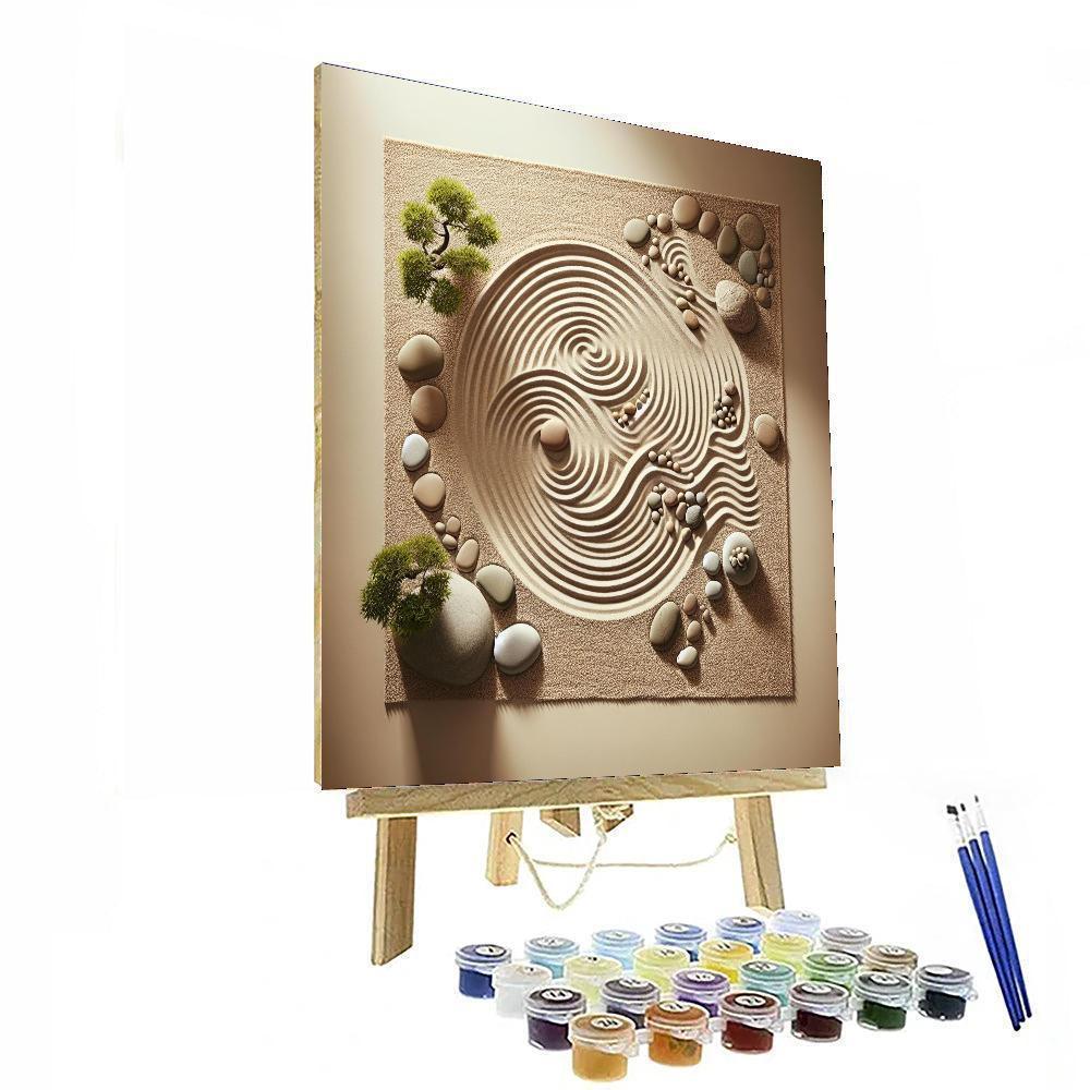 Serene Zen Moments Numbered Painting Kits