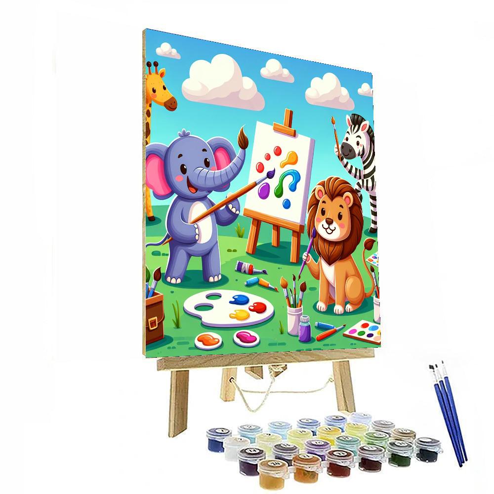 Art Safari DIY Paint By Numbers