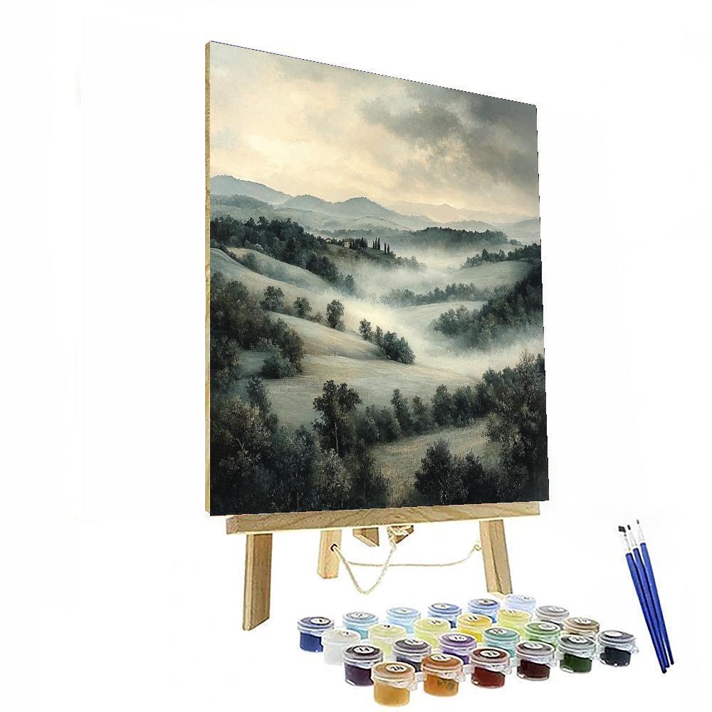 Edgar Degas Inspired Dance Of The Morning Mist  Numbered Painting Kits