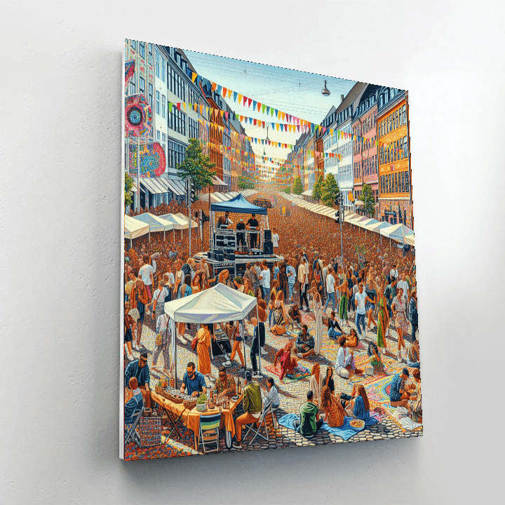 Copenhagen Distortion - Copenhagen Numbered Painting Kits