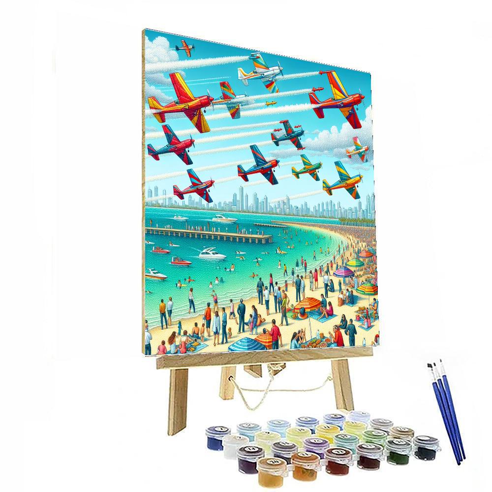 Kuwait Red Bull Air Race Paint By Color