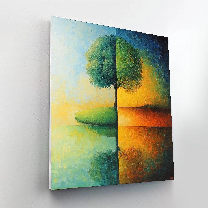 Nandalal Bose Inspired Songs Of The Seasons  Paint By Numbers