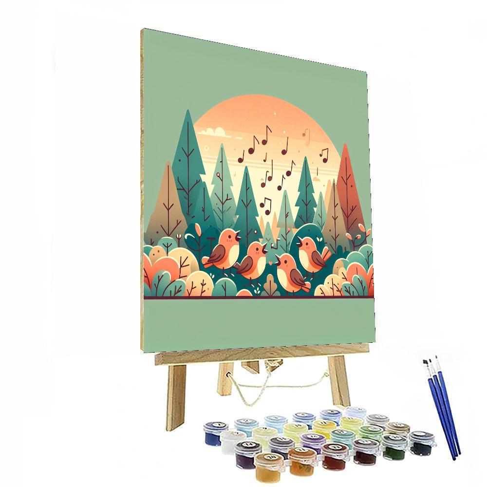 Gentle Forest Symphony Paint By Number