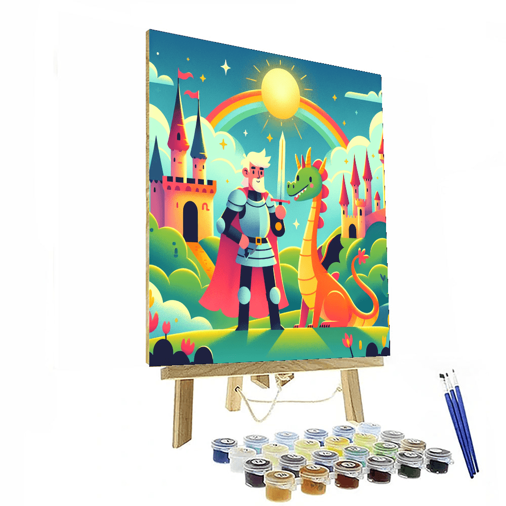 Wondrous Dragon Quest Paint By Numbers Kits