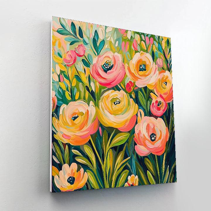 Frida Kahlo Inspired The Essence Of Spring  Painting By Numbers Kit