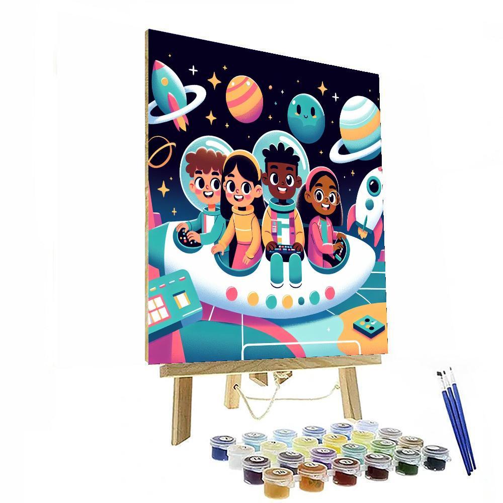 Intergalactic Adventure Paint By Number