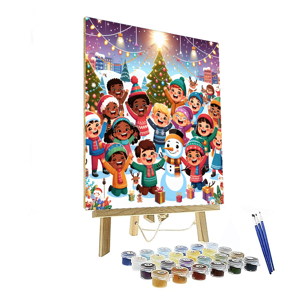 Colorful Holiday Celebrations Paint By Numbers