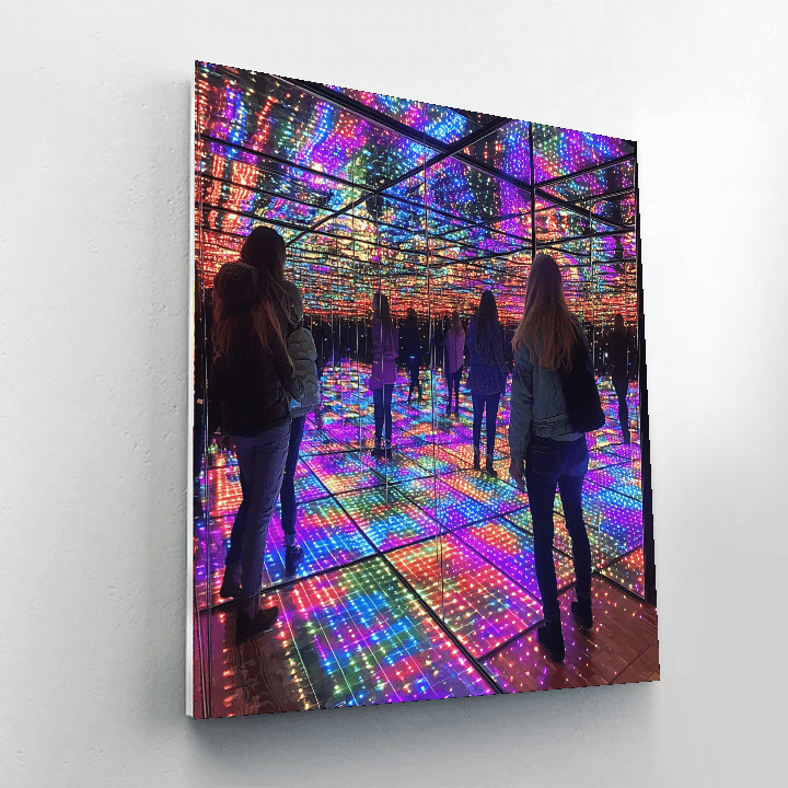 The Infinity Room At The Museum Of Modern Art Numbered Painting Kits