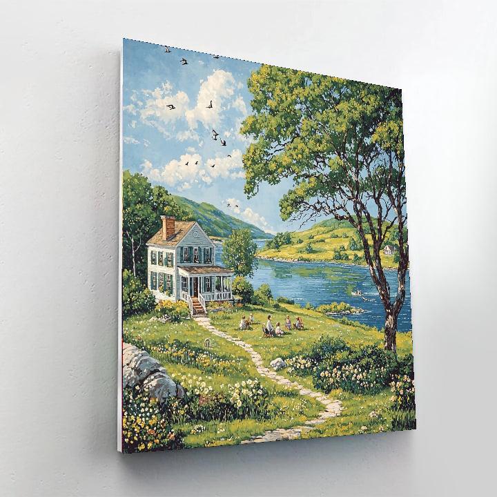 Family Adventures DIY Paint By Numbers