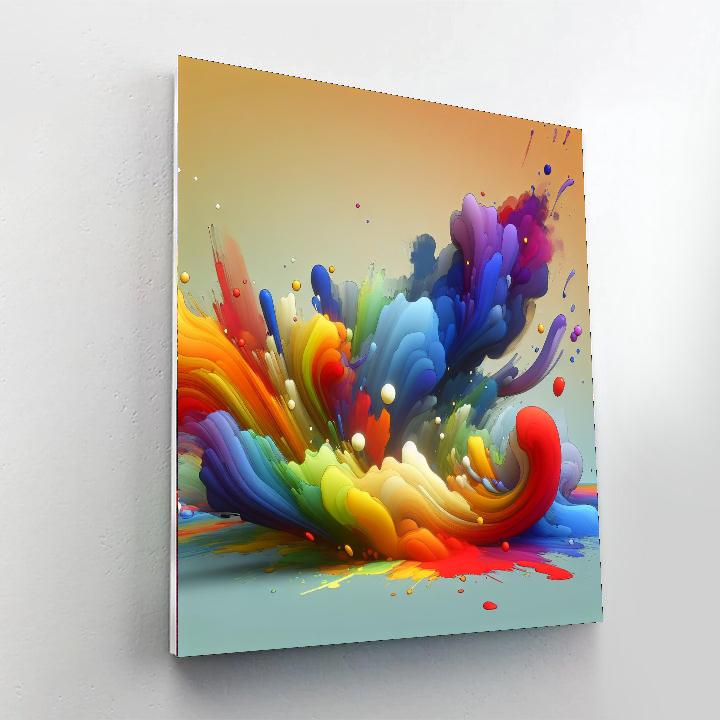 Wonder Of Watercolor World Paint By Numbers Art