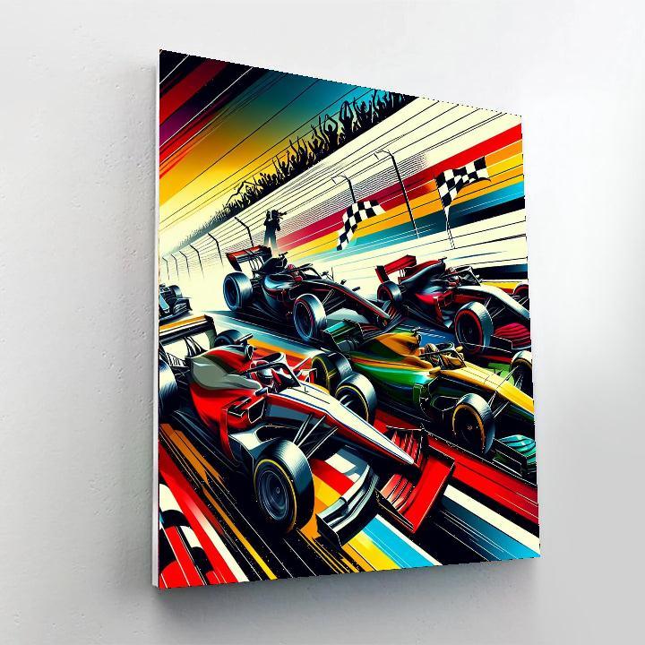 Race To Adventure DIY Paint By Numbers