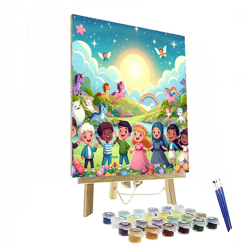 Fantasy Fairytale Quest Paint By Color