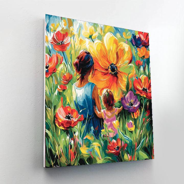 A Garden Of Hugs DIY Paint By Numbers