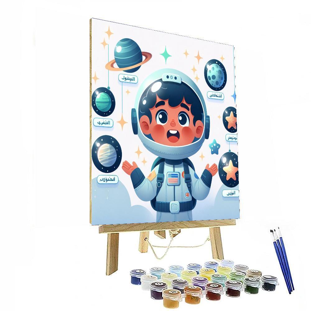 Cosmic Cadet Training Numbered Painting Kits