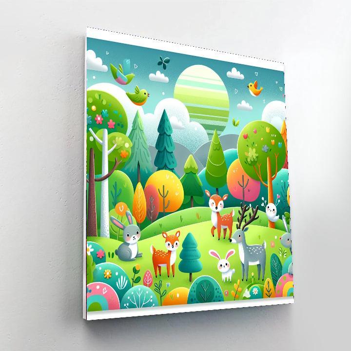 Forest Explorer Adventure Numbered Painting Kits