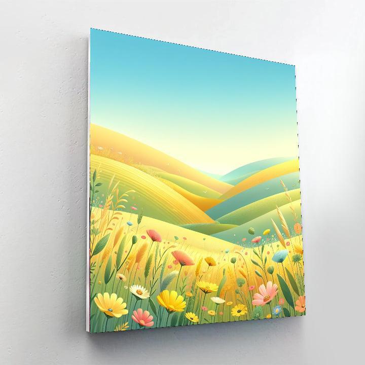 Gentle Summer Breeze Paint By Numbers Art