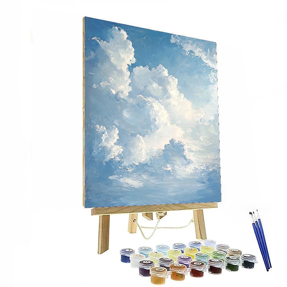 Constable Inspired Constable's Cloud Study  Number Painting