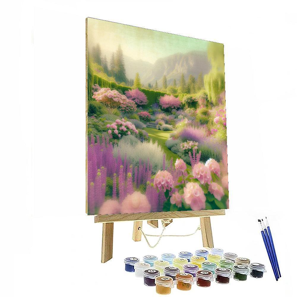 Pastel Dreams Garden Paint By Numbers