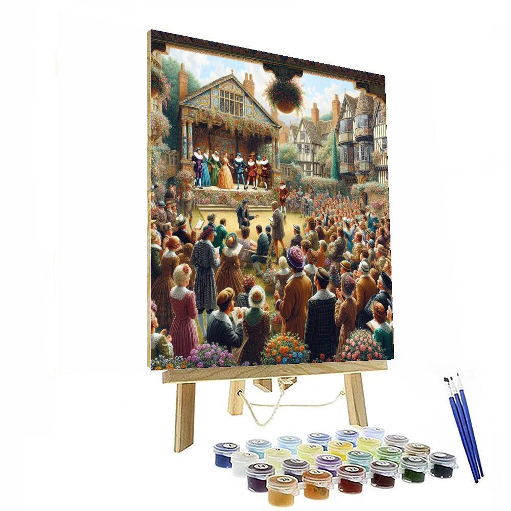 Shakespeare Festival Paint By Numbers Art